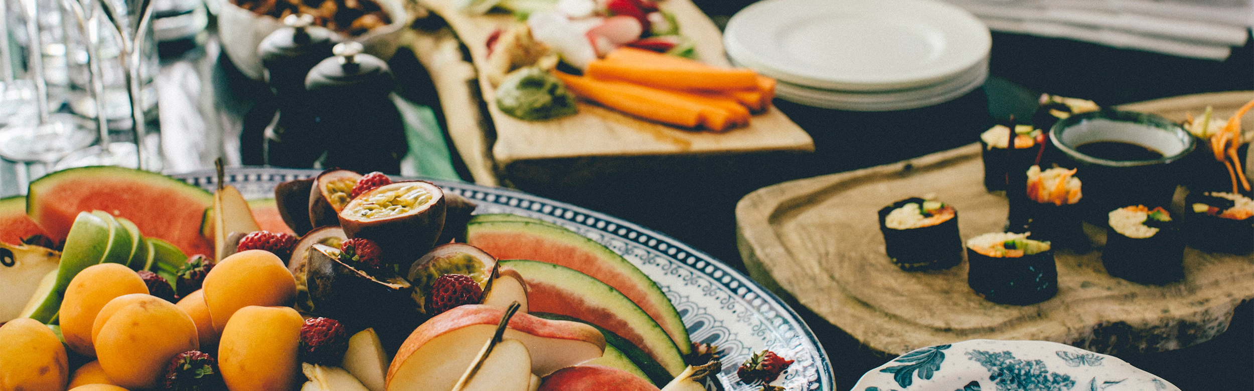 a feast spread
